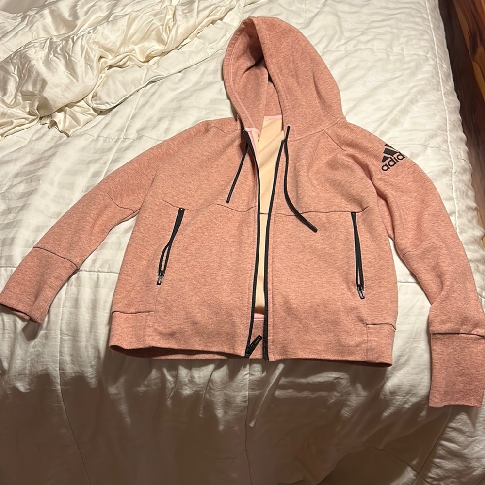 Adidas zip up hoodie